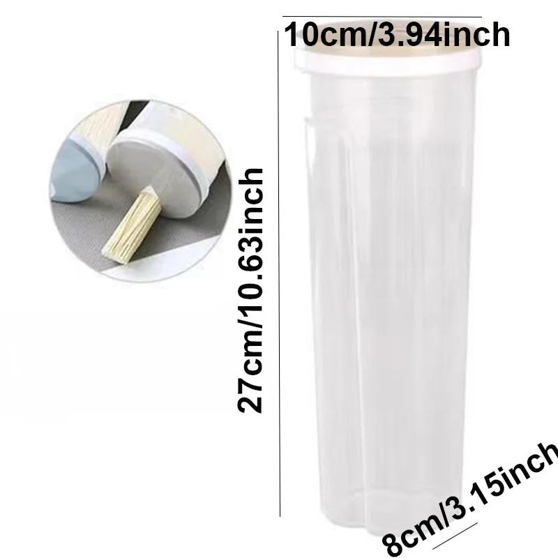 Description Picture 4 of itemNoodles Sealed Can Kitchen Accessories Food Grade Plastic Kitchen Storage & Organization Quantitative Divided Can Storage Box