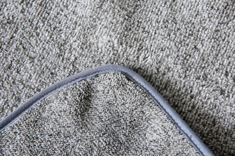 Description Picture 4 of itemBamboo Charcoal Coral Velvet Bath Towel For Adult Soft Absorbent Bamboo Carbon Fiber Household Bathroom Towel Sets SPORTS grey