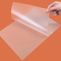 100 Sheets 50mic 100mic A4 Size PVC Clear Glossy 2 Flap Laminating Pouch Film for Hot Laminator