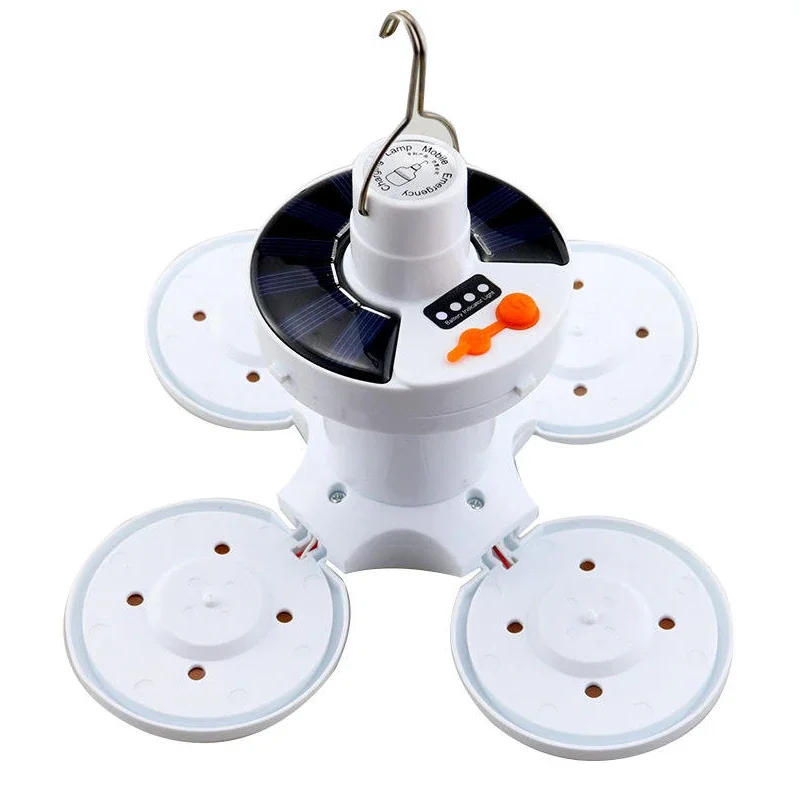 Description Picture 6 of itemNEW Outdoor Solar LED Bulb Folding Light Waterproof Emergency Solar /USB Charging Lamp Camping Garden Lighting Solar Lights