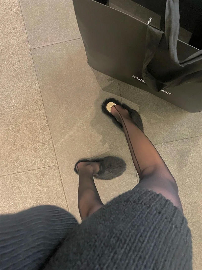 Description Picture 4 of itemSexy Women Tights Summer Seamless Nylon Thigh High Stockings Pantyhose Lingerie Sexy Striped Punk Streetwear Fishnet Stockings