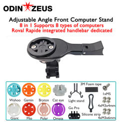 Adjustable Carbon Bike Computer Stand,Fit SL8 Road Bike Handlebar,Compatible with GPS,Garmin, Bryton,Wahoo,Bicycle Parts