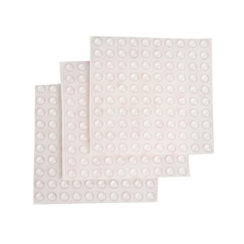 Description Picture 3 of item36-200Pcs Soft Silicone Rubber Anti Slip Bumpers Feet Pads Damper Buffer Cabinet Bumpers Silicone Furniture Pads Drawer Door Pad
