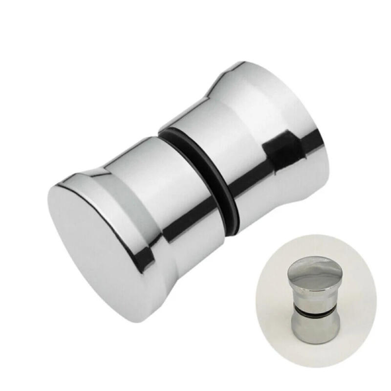Description Picture 6 of itemChrome Bathroom ABS Replacement Handle Shower Door Knob Single Hole Handle Replacement Handle Bathroom Accessory