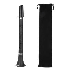 Mini Bb B Flat Clarinet Pocket Clarionet Woodwind Instrument with Storage Bags for Beginners Practice Musical Instrument