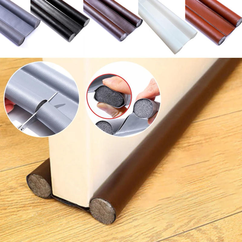 Description Picture 3 of item96cm Waterproof Door Seal Strip Window Seal Anti-Cold Weatherstrip Draught Excluder Stop Bottom Wind Sweep Blocker Household
