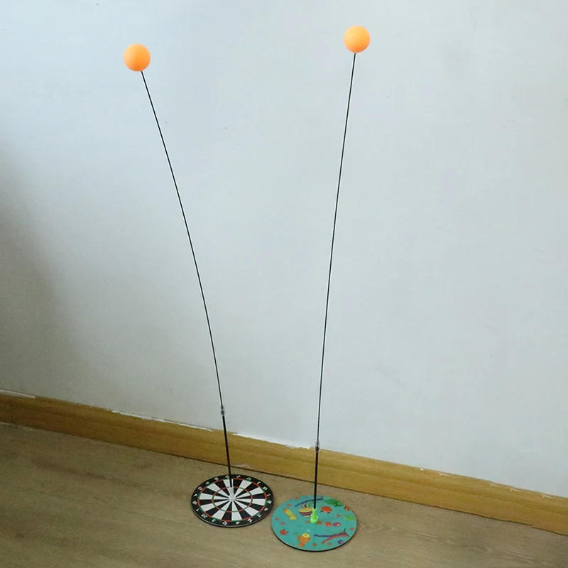 Description Picture 6 of item1Set Table Tennis Training Device Table Tennis Kit Portable Parent-child Entertainment Fitness Training Home Eyesight Workout