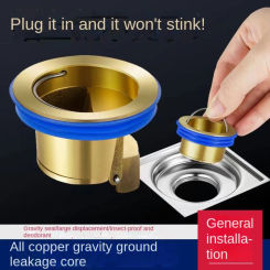 Anti-smell Odor Proof Floor Deodorant Core Water Drain Filter Strainer Plug One Way Valve Insect Prevention Trap Bathroom Tools