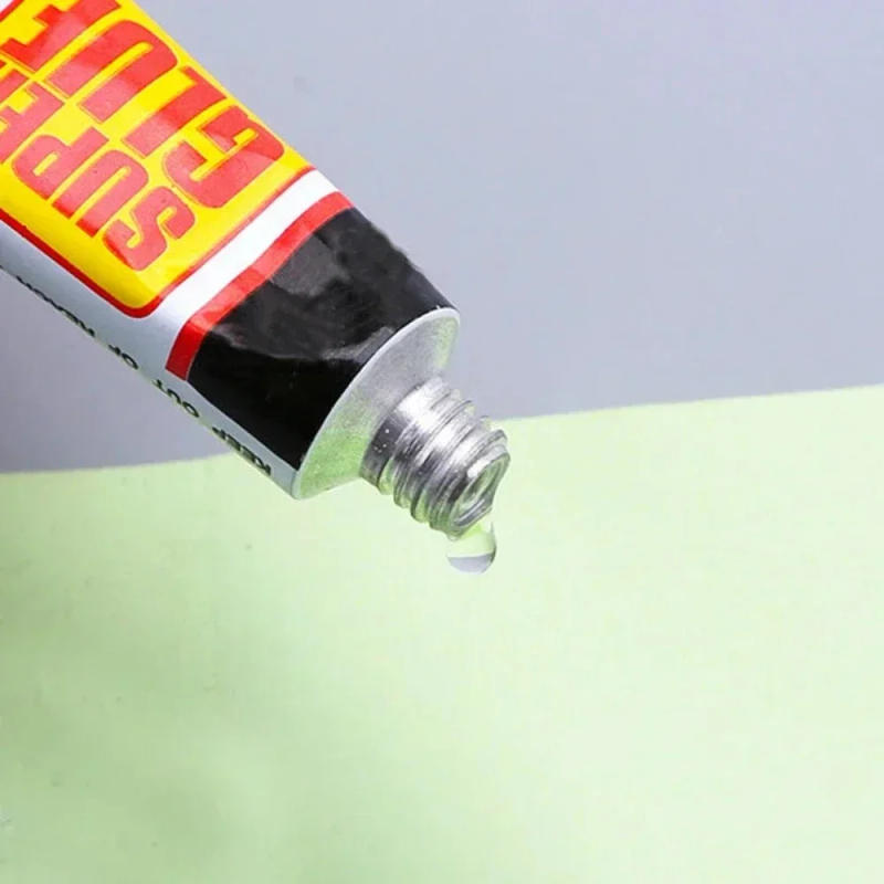 Description Picture 4 of item3/6/12 Pcs Epoxy Resin Fluids Super Glue Transparent Thermal Paste Wood Rubber Metal Glass Cyanoacrylate Adhesive Stationery