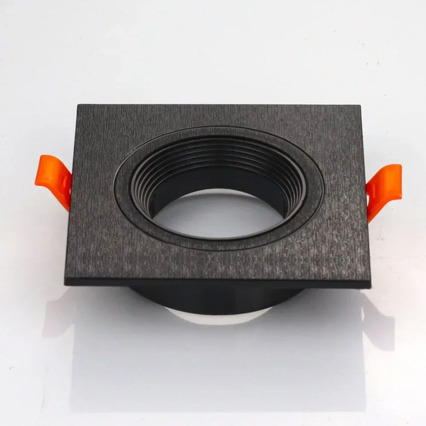Description Picture 5 of item1PCS Cutting 75mm Side Length Diameter 78mm Square Spotlight Frames MR16 GU10 Recessed Downlight Frame