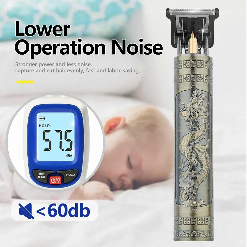 Description Picture 6 of itemProfessional Hair Trimmer Wireless Electric Hair Clipper Beard Shaver Men Hair Cutting Machine Barber For Men Haircut Style