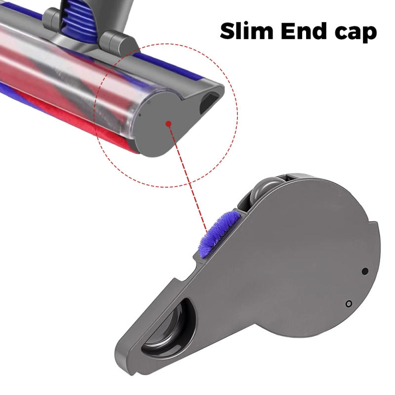 Description Picture 5 of itemRoller Brush Bar End Cap Cover Accessories For Dyson V8 V10 Slim V12 V15 Detect Slim Vacuum Cleaner End Cap Left Side CoverPart