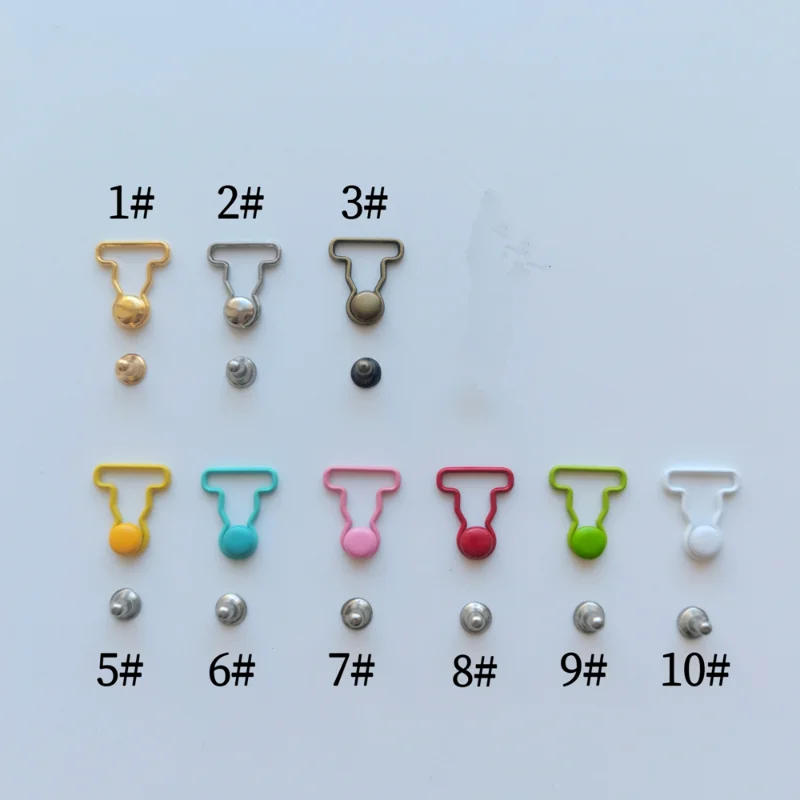 Description Picture 4 of item10 Pair 6/9mm Mini Buttons for DIY Doll Clothes Jeans Metal Buckles OB11  Handmade Clothing Scrapbooking Buttons Sewing