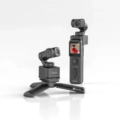FeiyuTech Feiyu Pocket 3 Cordless Detachable 3-Axis Stabilizer Gimbal Camera 4K60fps Footage Magnetic Attach AI Tracking Follow