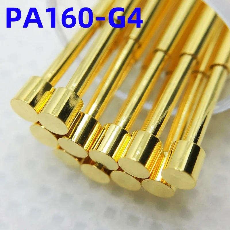 Description Picture 4 of item100PCS PA160-G4 Spring Test Probe PA160-G Test Pin P160-G P160-G4 Test Tool 24.5mm 1.36mm Needle Gold Tip Dia 2.0mm Pogo Pin