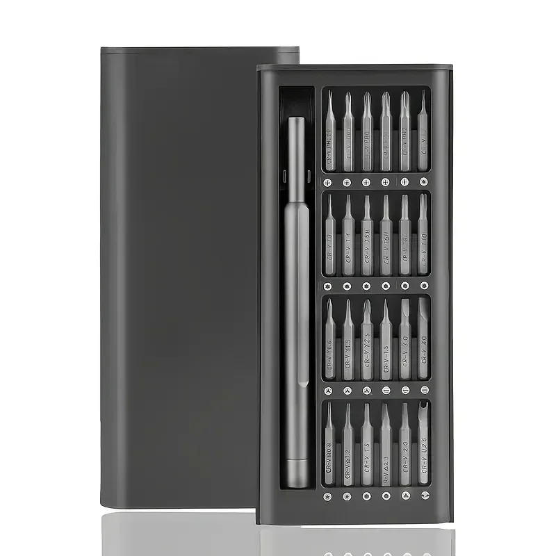 Description Picture 2 of itemMagnetic Precision Screwdriver Set, 25 In 1 With 24 Piece Mini Pocket Screwdriver Set, Small Repair Set For Mobile Phone/PC/Came