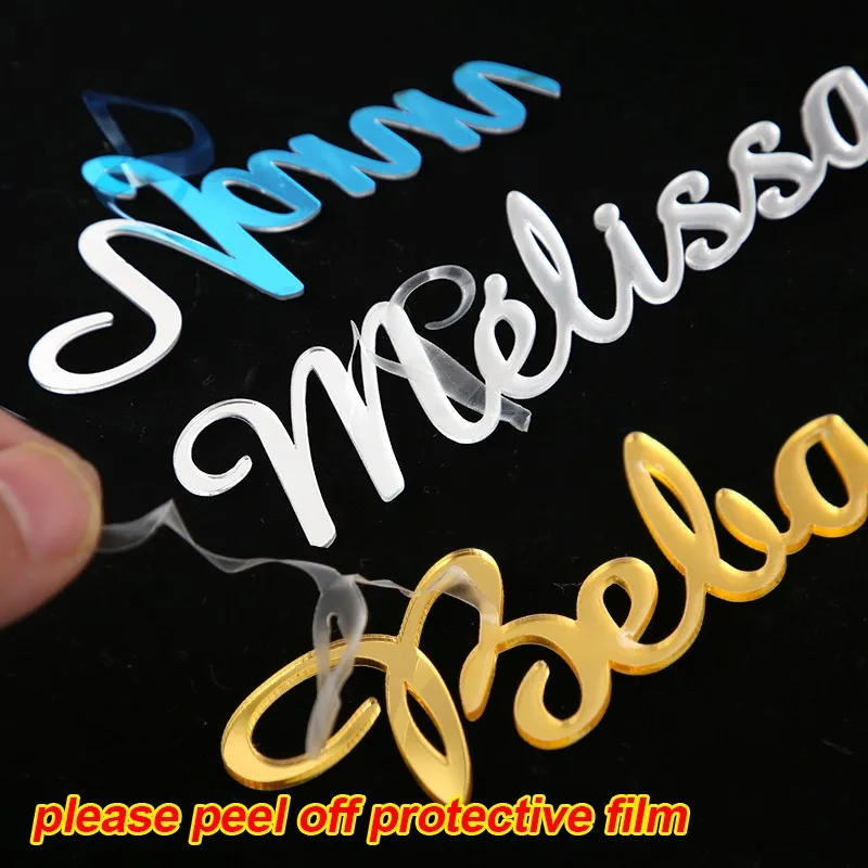 Description Picture 2 of itemPersonalized Wedding acrylic cake topper with initials, Custom Couple Names Birthday Anniversary Engagement Party Decor