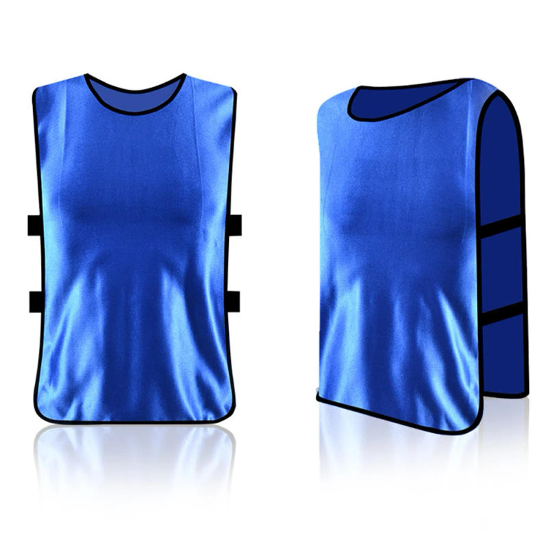 Description Picture 6 of item1pc Kid Sports Vests Training Numbered Bibs Practice Quick-Dry Basketball Football Rugby Team Jersey Polyeste