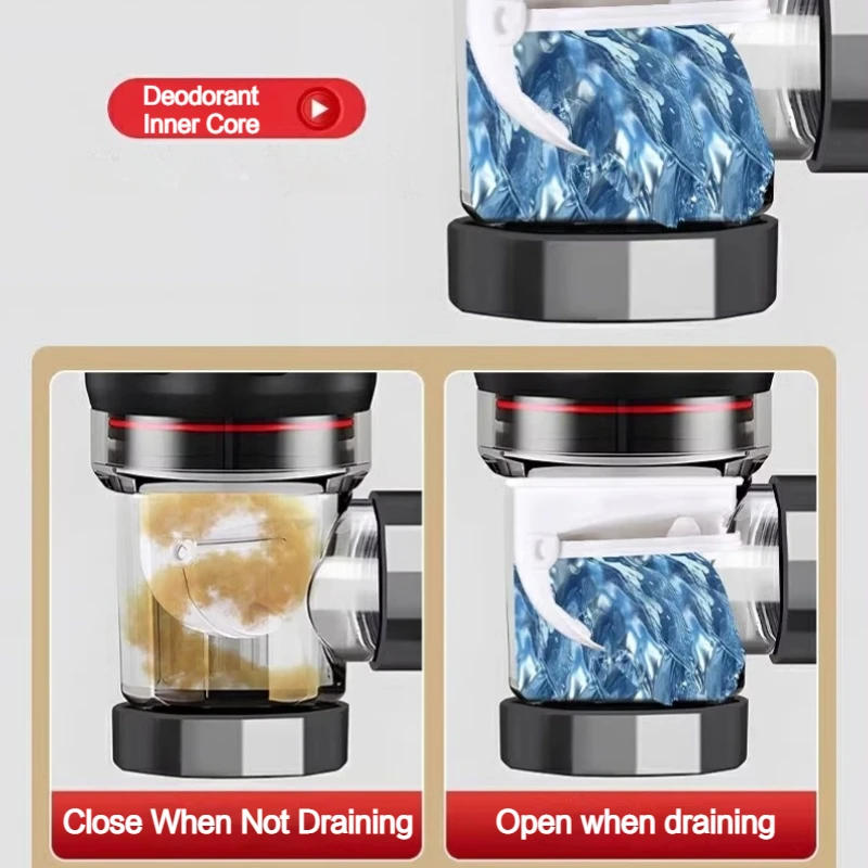 Description Picture 5 of itemKitchen Sink Drain Flip-Top Retractable Deodorizing Filter Flexible Downspout Bathroom Sink Anti Clogging Kitchen Accessories