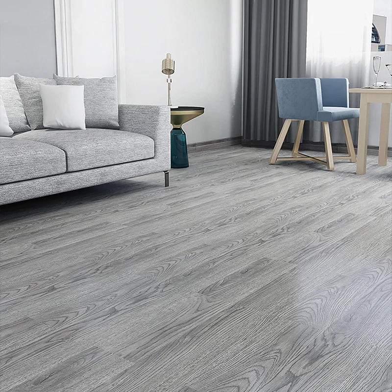 Description Picture 6 of item10pc Self-adhesive Wood Grain Floor Wall Sticker Modern Style PVC Living Room Toilet Kitchen Home Floor Decor Waterproof Sticker