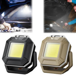 Magnetic Small Portable Flashlight Outdoor Camping Lantern Handheld Work Light for Outdoor Camping Hiking