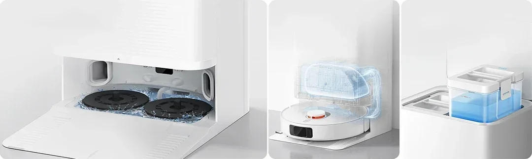 Description Picture 5 of itemXIAOMI MIJIA D102 OMNI Infinite Robot MOP Vacuum Cleaners M30 7000Pa Self Cleaning Doc Home Dirt Disposal Machine Empty Dust