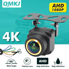 Four controls AHD&CVBS 1080P Car Backup Cam Reverse Camera Rear/Front/Side View Night Vision Parking Guideline Camera Kit