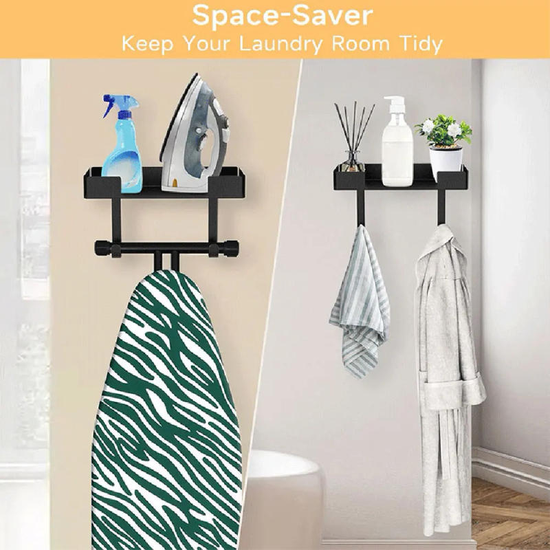 Description Picture 3 of itemWall-Mounted Iron Rest Sturdy Ironing Board Hanger For Most T Shape Iron Board