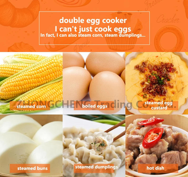 Description Picture 4 of itemElectric Egg Boiler Universal 7 Egg Boiler Steamer Fried Egg Cooking Tool Kitchen Utensils Breakfast Maker