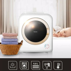Small Home Clothes Drying Machine 2kg Drying Weight Mini Clothes Dryer Fast Drying Spin Dryer 700W Laundry Dryer Clothes Care