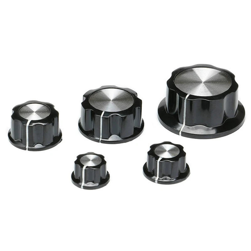 Description Picture 3 of item5Pcs/lot Potentiometer Pot Knob Cap MF-A01/A02/A03/A04/A05 Rotary Switch Knobs Caps Small Switch Button Cap