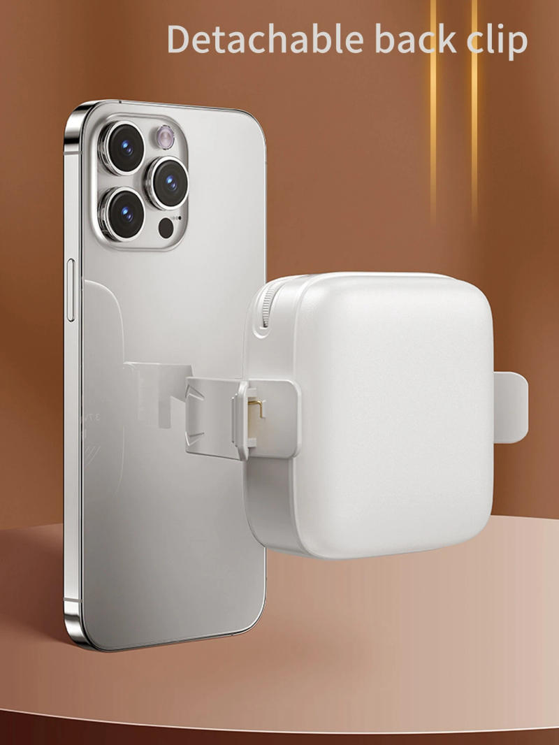 Description Picture 4 of itemMini LED Fill Light Bi-Color Lighting Cold Shoe For Camera Camcorder Vlog Removable Back Clip-on Mobile Phone Photography Light