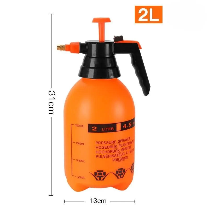 Description Picture 5 of item2L/3L Pumped Pressure Sprayer Air Compression Pump Manual Pressure Sprayer Garden Watering Irrigation Disinfection Spray Bottle