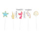 1set cake topper