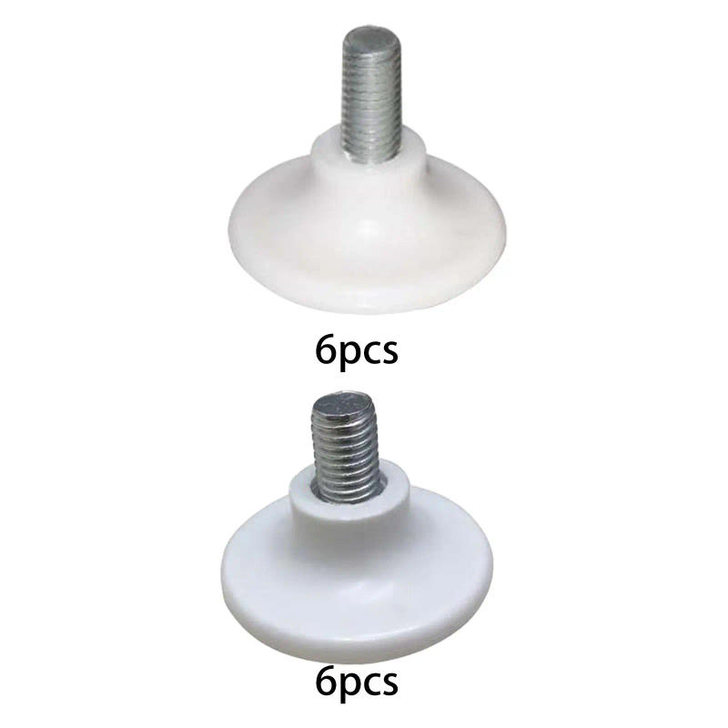 Description Picture 3 of item6Pcs Metal Furniture Leg Pads Feet Screw On Floor Protectors Tile Base
