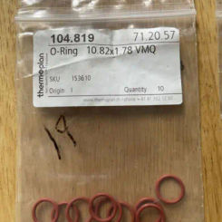 (10x) 40500.1012 Thermoplan O-Ring Dia 10.82X1.78 Genuine OEM