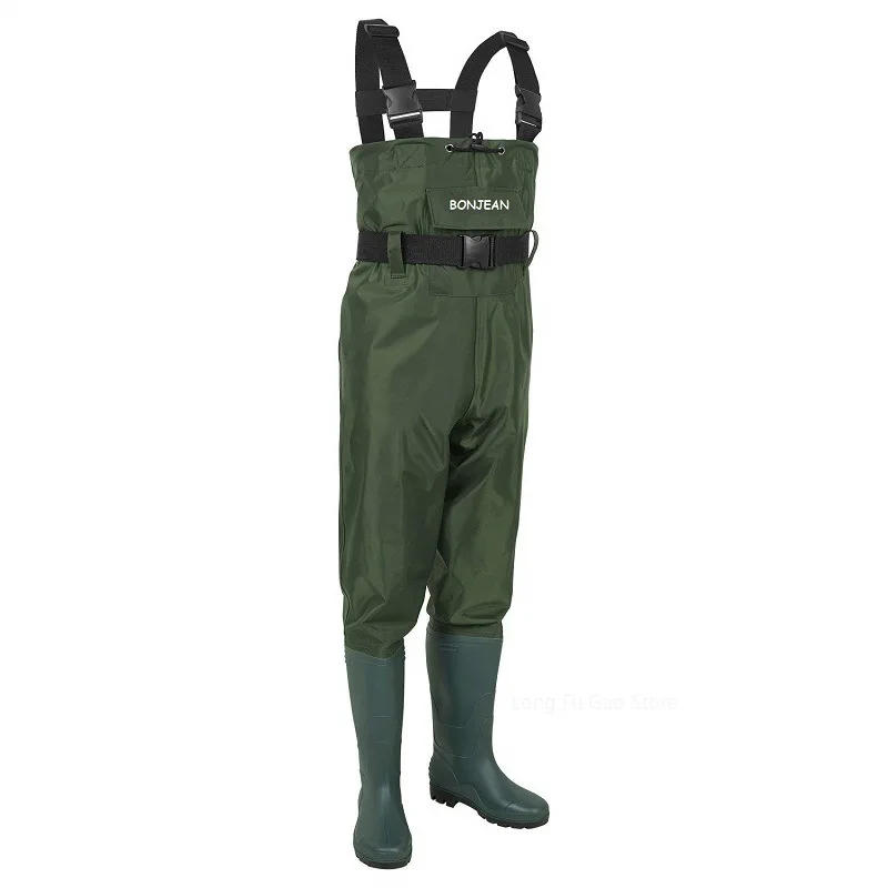 Description Picture 6 of itemFishing Waders Pants Overalls With Boots Gear Set Suit Kits Men Women Chest  Pants Adult Set Waterproof Overalls Trousers
