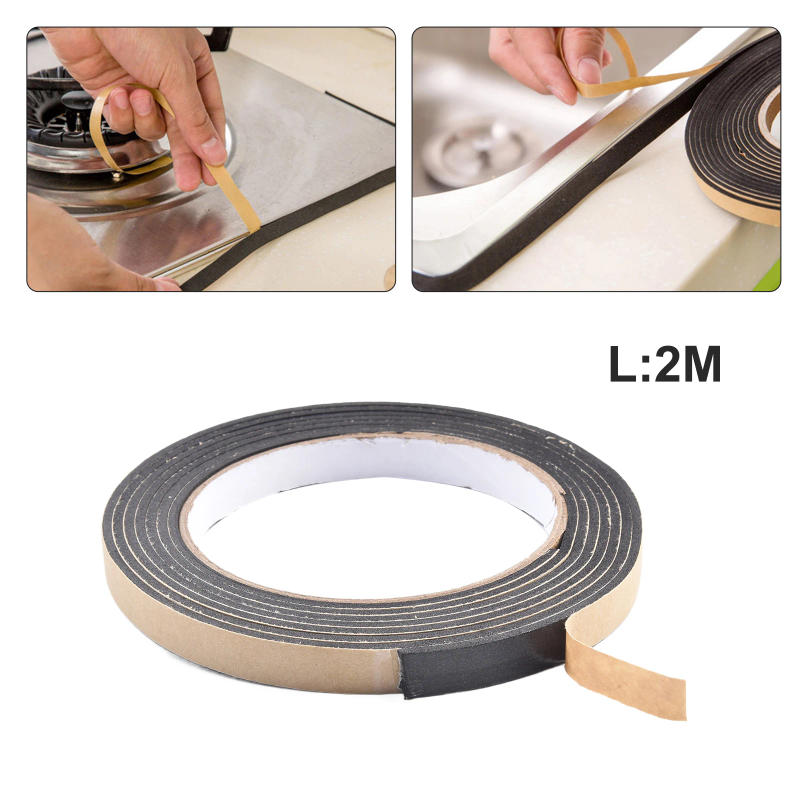 Description Picture 6 of item3 Roll Kitchen Cooktop Gap Tape Self Adhesive Sink Stove Crack Strip Gap Sealing Seam Tape Sealers Hardware Home Improvement