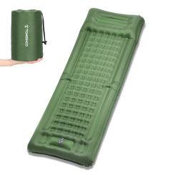 TOMSHOO Inflatable Sleeping Pad Extra Thick 4 Inch Sleeping Pad Mat Air Mattress with Built-in Pump for Camping Backpacking