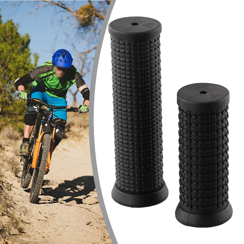 Description Picture 2 of item1Pair Bicycle Handlebar  Grips TPR Rubber For  Twisting Shifter Mountain  Bike 22.2mm Bar Non-slip  Bicycle Handle Set Bike Part
