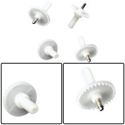 E58 RC Drone Gears Accessories Power Transmission Toys Parts Hardware White Gears 32 Teeth Gears for Small Motor Motor Gear