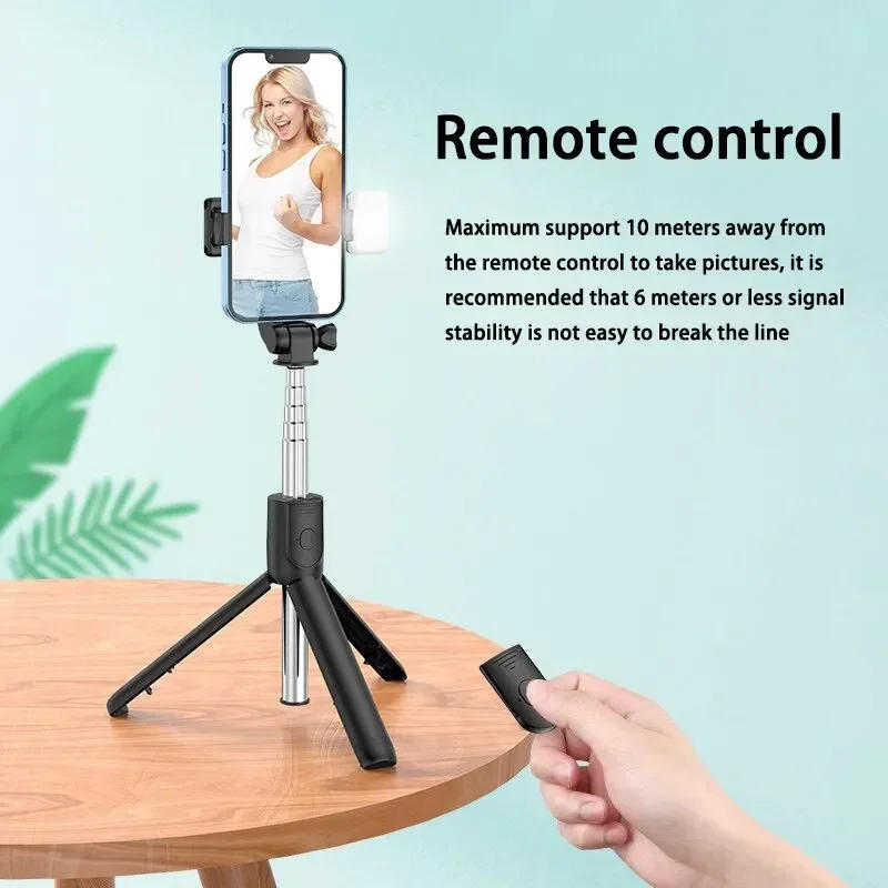 Description Picture 2 of itemSelfie Stick Tripod with Light Portable Phone Tripod for iPhone 15 Pro Max/15/14 Pro/14/13/12/11 Samsung S22 S21 S20 Android