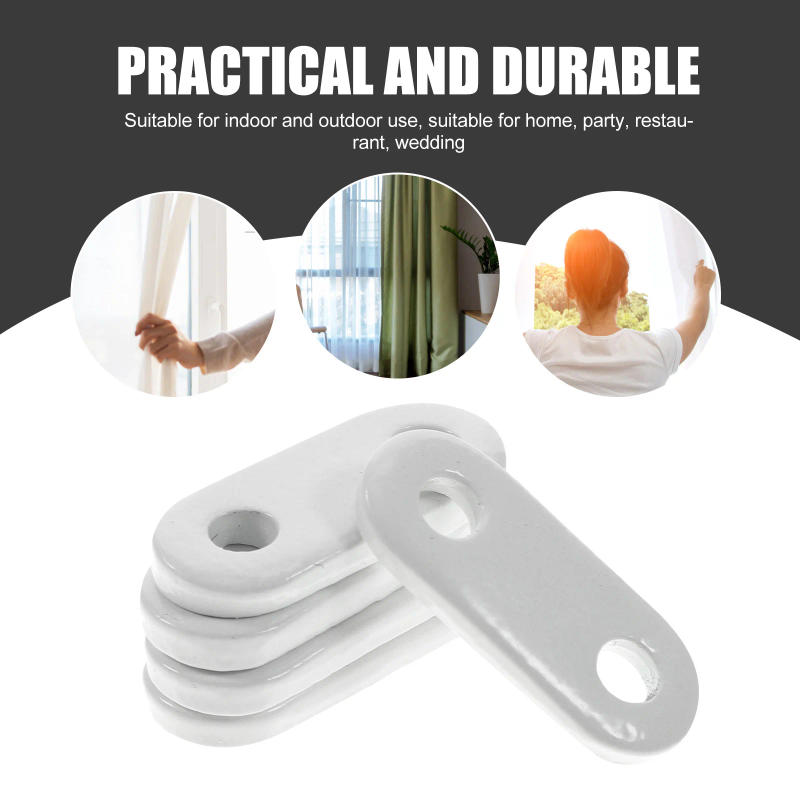 Description Picture 5 of item12pcs Curtain Weights Heavy Drapery Iron Pendant For Indoor Outdoor Windproof Use Shower Curtain Drape Enhancer Home Window