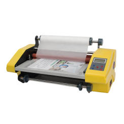 BS-FM365 A3 A4 Roll to Rol Thermal Lamination Automatic Cold Roll Laminator Machine