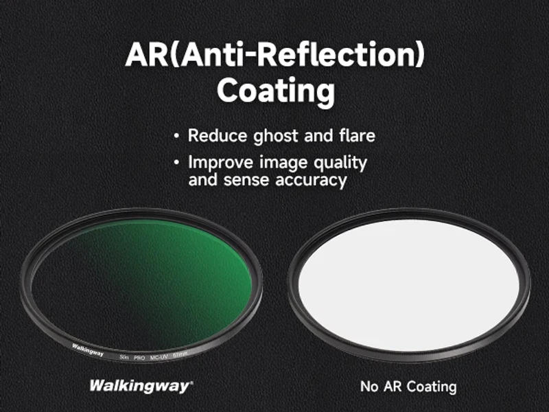 Description Picture 3 of itemWalking Way Filter 58mm 77mm 82mm 46mm MCUV Lens Filter UNC UV Ultra Slim with Multi Coated Protection 52mm 67mm for Camera