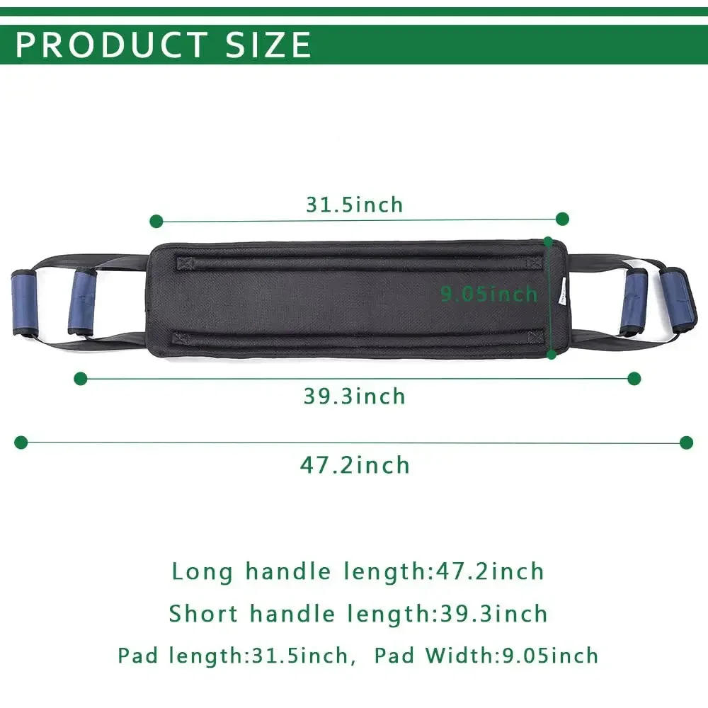 Description Picture 4 of itemDisabled People Mobility Lifting Transfer Belt Bed Rest Turning Over Assisted for The Elderly Rehabilitation Nursing Care