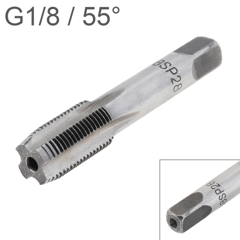 Description Picture 4 of itemThread Tap G1/2 G1/4 G1/8 G3/8 G3/4 Thread Tap 55 Degrees Attack Pipe Plate G Tap Hand Tools Tapping Mechanical Workshop Tool