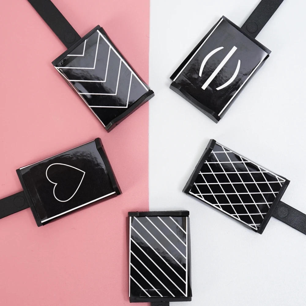 Description Picture 5 of itemNail Magnetic Stick 5Pcs/set Cat Eye Heart Effect  Grid Wavy 3D Board Painting Nail Tools Supplies 2304-01