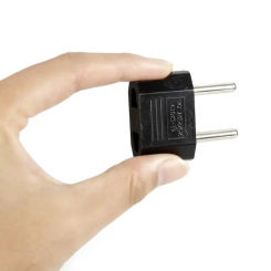 NEW 1pc US/Euro Conversion Plug Adapter Portable American European Travel Adapter Charger Mosquito Lamp Charger Light Accessorie