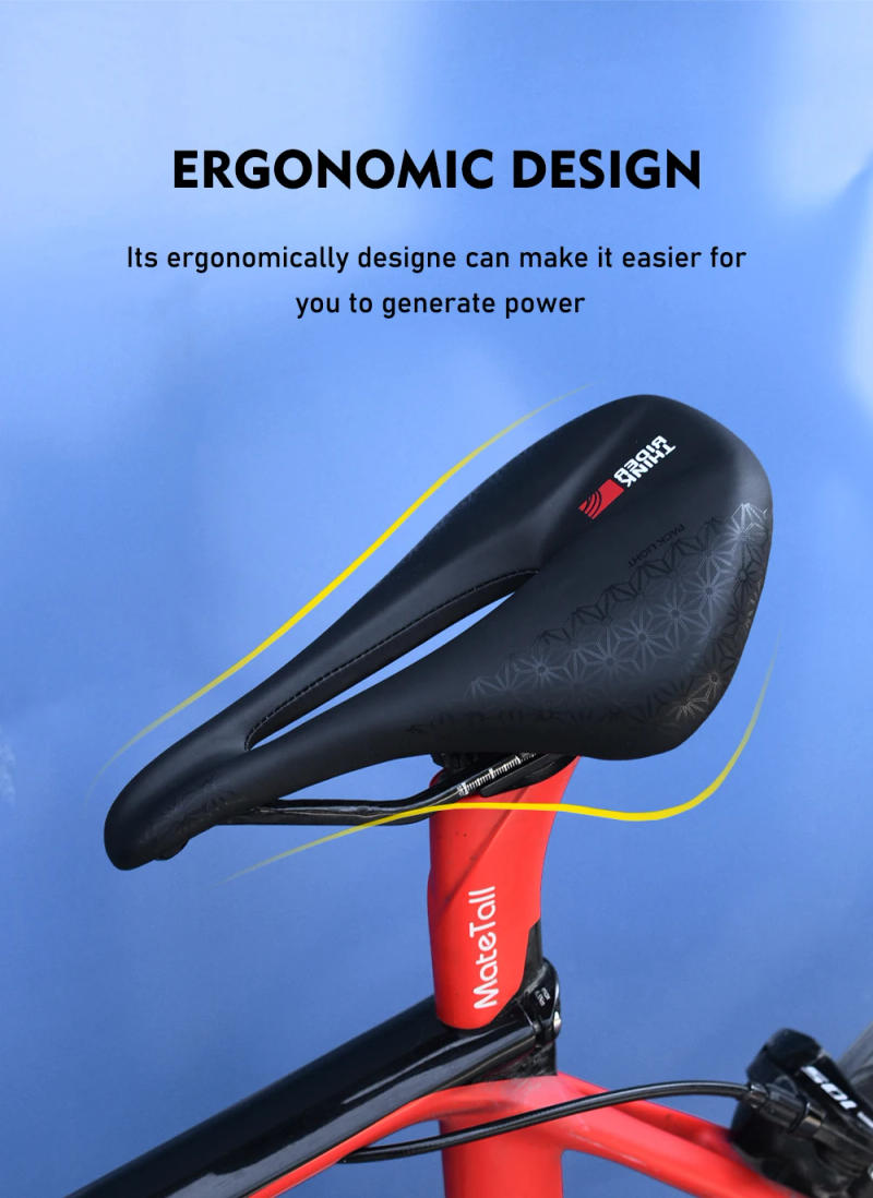 Description Picture 5 of itemThinkRider Full Carbon Fiber Saddle Pack Ultra Light Weight Lightweight 155mm for MTB Mountain Bicycle Road Bike Parts